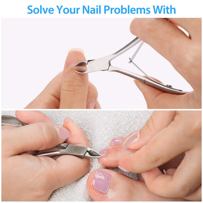 Jovyx ProClip – Nagelriemknipper in gebruik voor het verwijderen van nagelriemen en velletjes.