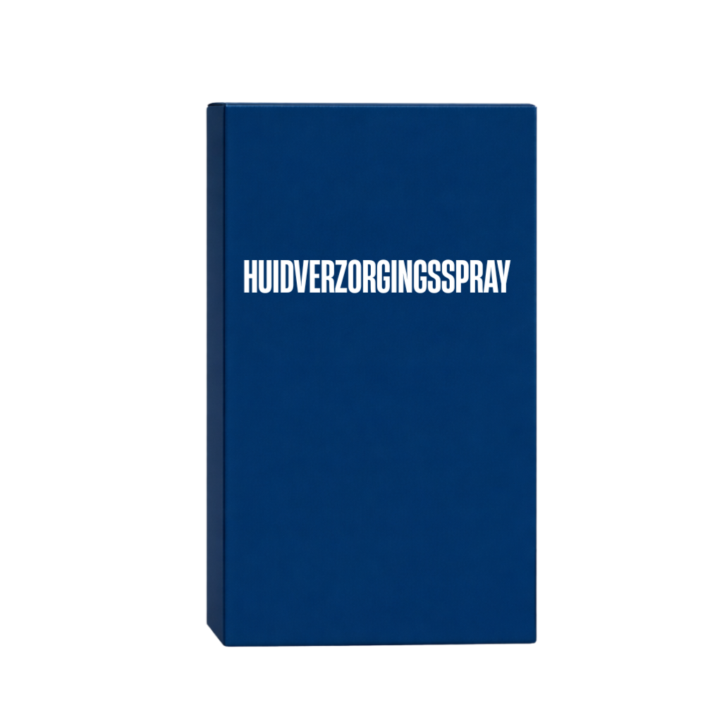 Huidverzorgingsspray verpakking, ideaal voor dagelijkse huidverzorgingsroutine en frisheid.