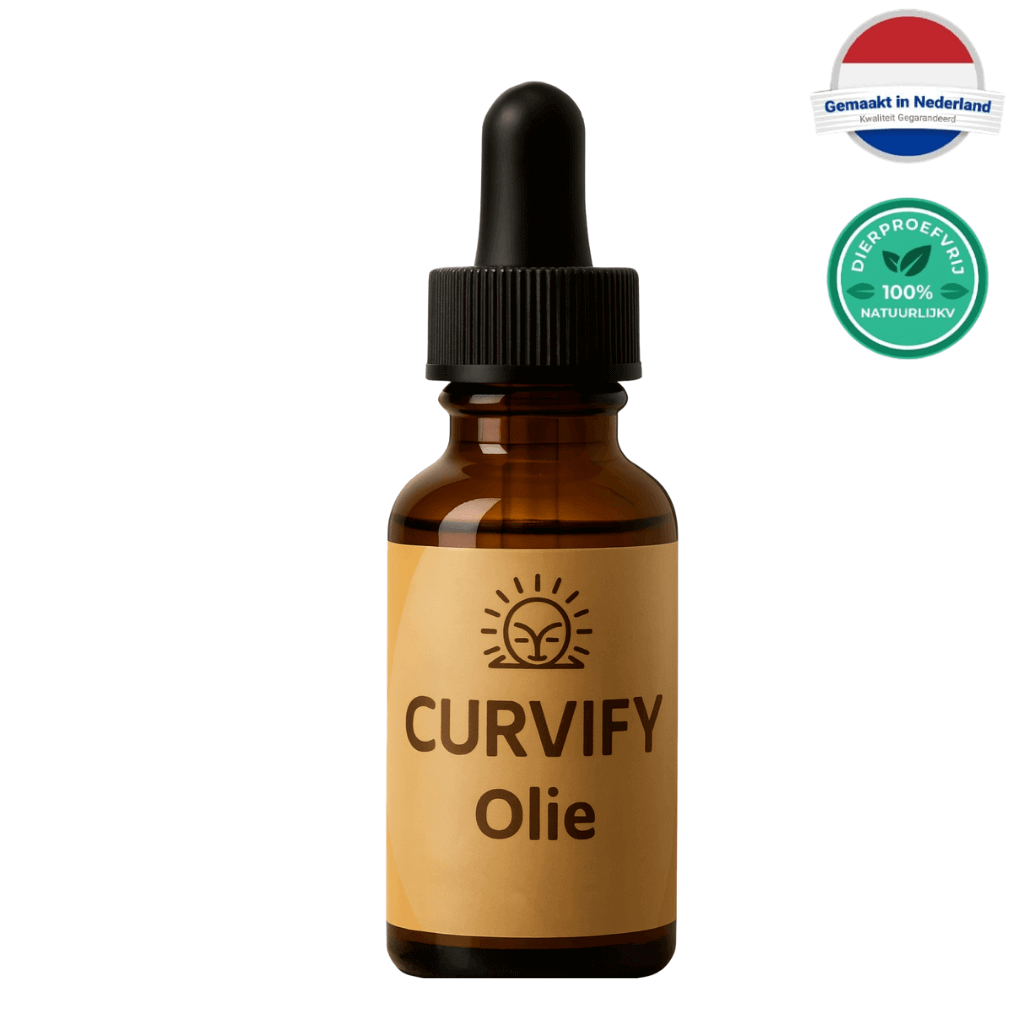 Jovyx verstevigende olie in een glazen flacon met pipet, voor natuurlijke schoonheid en hydratatie.