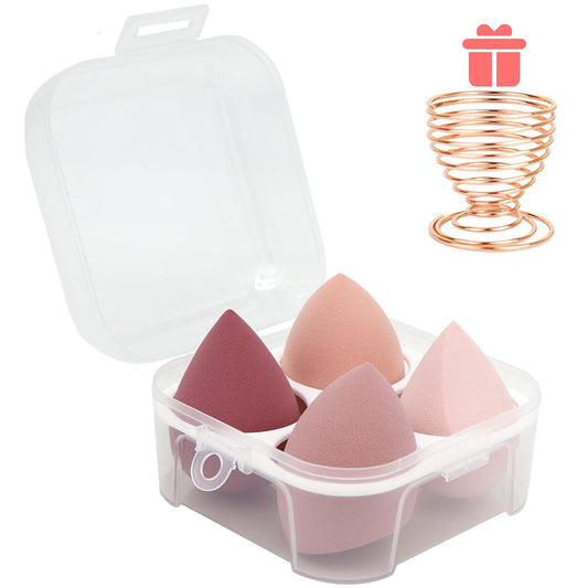 Jovyx ProBlend – Make-up Sponsenset met vier make-up sponsen in een opbergdoos