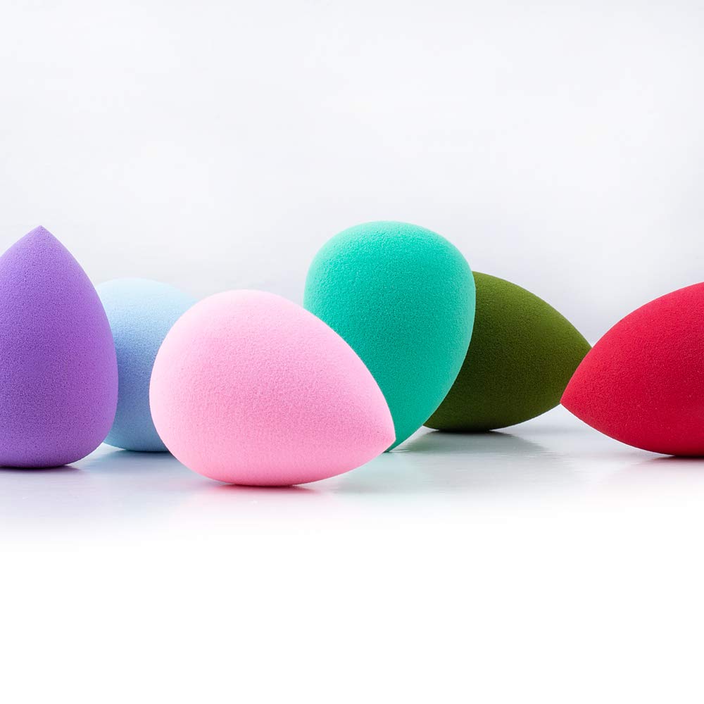 Jovyx SoftBlend – Make-up Sponsenset met kleurrijke sponzen voor een vlekkeloze make-up applicatie.